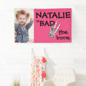 Banderoles Pink Bad Two The Bone Halloween 2e anniversaire Ph (En situation)