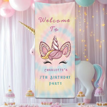 Pink Magic cravate de licorne couleur or parties s