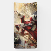 Banderoles Pirate Père Noël (Verticale)