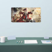 Banderoles Pirate Père Noël (Salon professionnel)