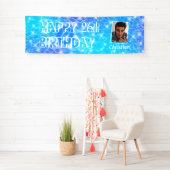 Banderoles Piscine Anniversaire Fête de l'eau Beach Party Pho (En situation)