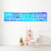 Banderoles Piscine Fête d'été Fête tropicale Fête de l'eau (En situation)