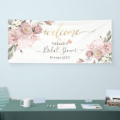 Banderoles PixDezines Roses Roses Roses Roses Roses Aquarelle (Salon professionnel)