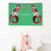 Banderoles Pixie de Noël Mermaid Thunder_Cove (Insitu)