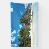 Banderoles Plage exotique (Verticale)
