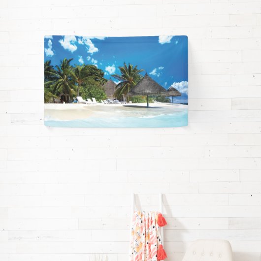 Banderoles Plage exotique (Insitu)