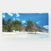 Banderoles Plage exotique (Horizontal)