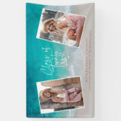 Banderoles Plage moderne multi photo graduation océan moderne (Vertical)