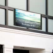 Banderoles Plage Océan Artistique Élégant Tropical Salon Spa (Bâtiment extérieur)