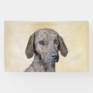 Banderoles Plott Peinture - Cute Original Chien Art