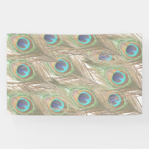 Banderoles Plumes de paon