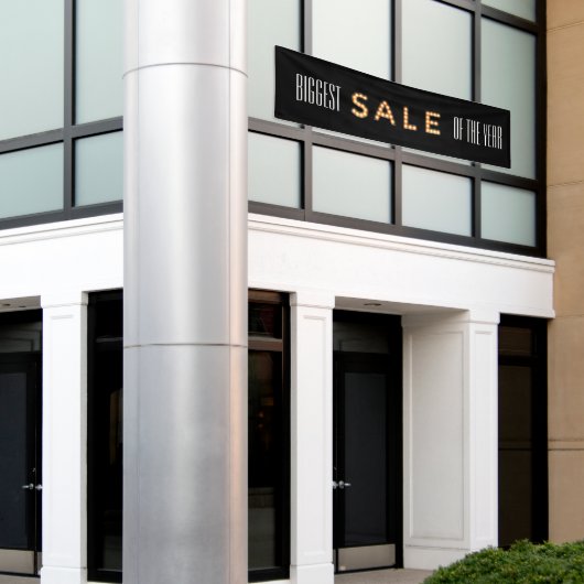 BANDEROLES PLUS GRANDE VENTE DE L'ANNÉE (Bâtiment extérieur)