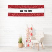 Banderoles Pneus blancs sur Arrière - plan rouge (En situation)