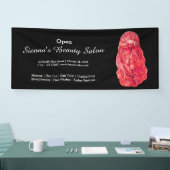 Banderoles Poils longs | Coiffeuse | Coiffeur | Salon (Salon professionnel)