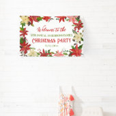 Banderoles Poinsettia Famille de Noël (Insitu)