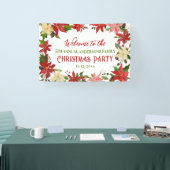 Banderoles Poinsettia Famille de Noël (Salon professionnel)