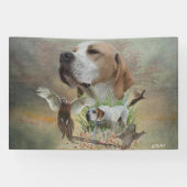 Banderoles Pointer Anglais  (Horizontal)