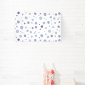 Banderoles pois peint à la main (Insitu)