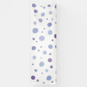 Banderoles pois peint à la main (Vertical)