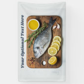 Banderoles Poisson Dorado (Vertical)