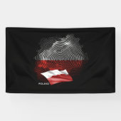 Banderoles Poland flag (Horizontal)