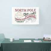 Banderoles Pôle Nord Hot Cocaca fête de Noël (Salon professionnel)