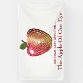 Banderoles Pomme De Notre Baby shower OEil (Vertical)