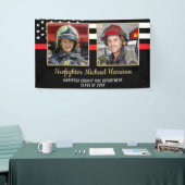 Banderoles Pompier - École des pompiers - photo (Salon professionnel)