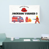 Banderoles Pompier Pompier Anniversaire (Salon professionnel)