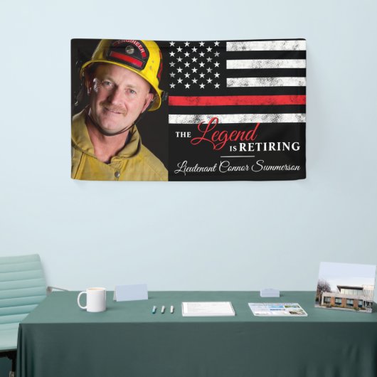 Banderoles Pompiers Pompiers Retraite (Salon professionnel)