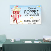Banderoles Pop La Question Popcorn Fiançailles (Salon professionnel)