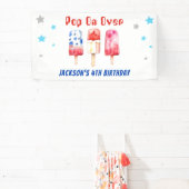 Banderoles Pop Over Kids Summer Popsicle Anniversaire (Insitu)