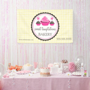 Banderoles Pops de gâteaux et Cupcake