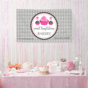 Banderoles Pops de gâteaux et Cupcake