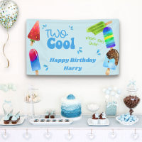 Popsicle Party Deux garçons Cool 2e fête d'anniver