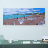 Banderoles Port de Dana (après la tempête) (Salon professionnel)