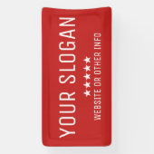 Banderoles Porte de protestation personnalisée pour les élect (Verticale)