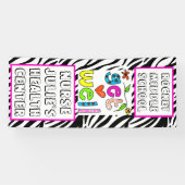 Banderoles Porte d'infirmière personnalisée (Horizontal)