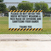 Banderoles Portez Un Masque (En situation)