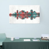 Banderoles Portland Maine Skyline (Salon professionnel)