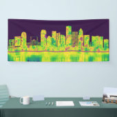 Banderoles Portland Oregon Skyline (Salon professionnel)