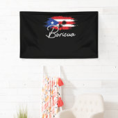 Banderoles Porto Rico Boricua Portoricaine Flag Pride (En situation)