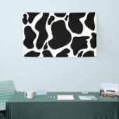 Banderoles Pots de vache noir simple Animal (Salon professionnel)