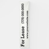 Banderoles Pour la location 12 pieds (Vertical)