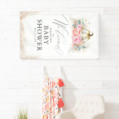 Banderoles Pour N'Importe Quelle Partie - Fleurs Roses Citrou (En situation)