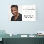 Banderoles Pour toujours dans nos coeurs moderne Memorial Pho (Salon professionnel)