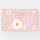 Banderoles Premier anniversaire de Daisy (Horizontal)