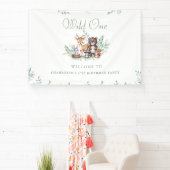 Banderoles Premier anniversaire des Amis de la forêt (Insitu)