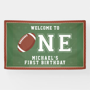 Banderoles Premier anniversaire du football
