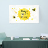 Banderoles Premier anniversaire Fête de l'abeille (Salon professionnel)